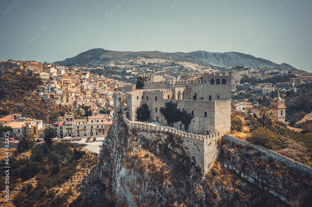 Medieval castle of Caccamo in Sicily, Italy (Palermo)