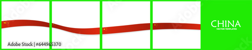 Set of Continuous Social Media Carousel Post Card Template of 3d Flag of China Ribbons, isolated. Chinese Flag Frames square. Editable Vector Illustration.
Free Download Set of Continuous Social Media Carousel Post Card Template of 3d Flag of China Ribbons, isolated. Chinese Flag Frames square. Editable Vector Illustration.
- GFXLoad