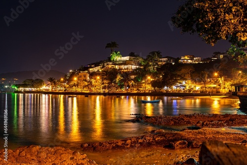 Buzios at night photo