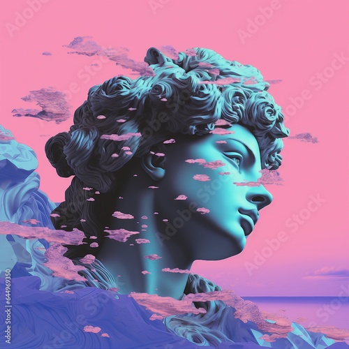 Vaporwave aesthetic