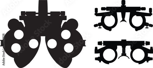 Opticians Lens Glasses Vector Pack