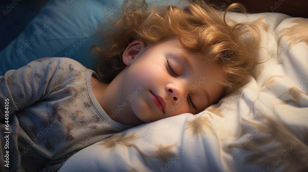 Temperature Regulation child covered with a light blanket Temperature Regulation child covered with a light blanket