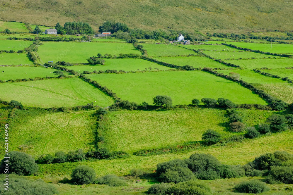 Beautiful landscape on the coastline of Kerry County, Ireland, Europe Beautiful landscape on the coastline of Kerry County, Ireland, Europe