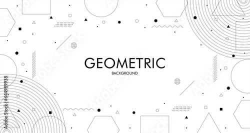 Creative Geometric & Abstract background with abstract graphic for presentation background design. Presentation design with Colorful Abstract Geometric background, vector illustration.