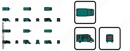 Caravan (vehicle set)