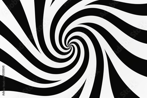 A black and white swirl pattern