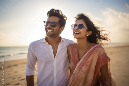 couple at the beach