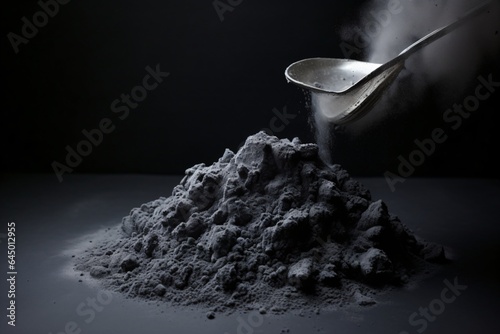 Charcoal and Basalt powder © Tarun
