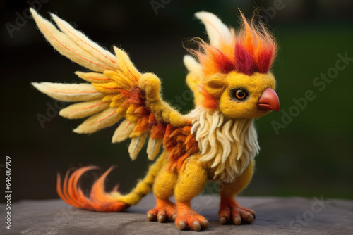 Fantastical Creature Like Griffin Or Phoenix © Anastasiia
