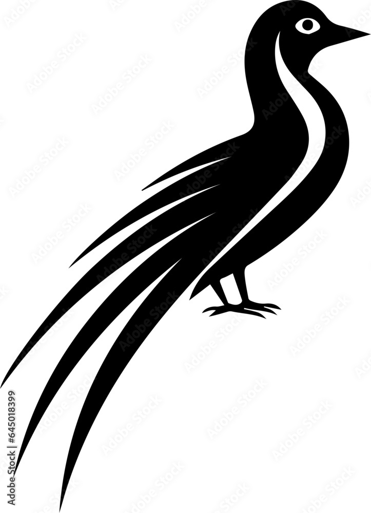 Fototapeta premium Quetzal flat icon