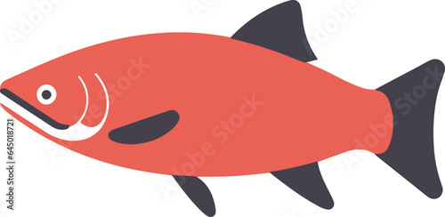 Salmon flat icon