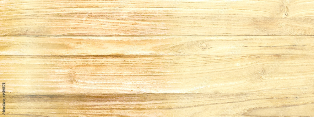 Fototapeta premium Soft light wood planks with natural texture, wooden retro background, light wooden background, table with wood grain texture. 