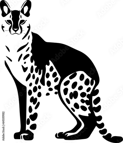 Serval flat icon
