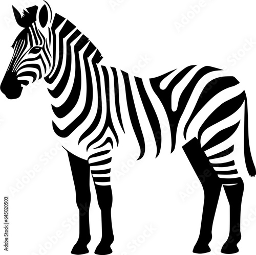 Zebra flat icon