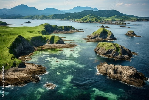 天草諸島の海 | Ocean of Amakusa Islands Generative AI