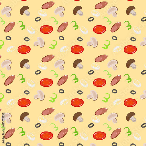 pizza pattern backgrounds