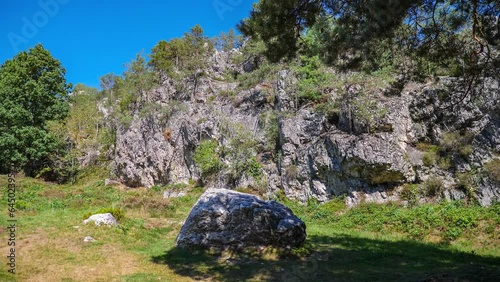 The Grosser Pfahl is a geological relic and one of the largest and most important geotopes in Bavaria, where you can see white quartz rocks and learn about legends like the Pfahl dragon photo