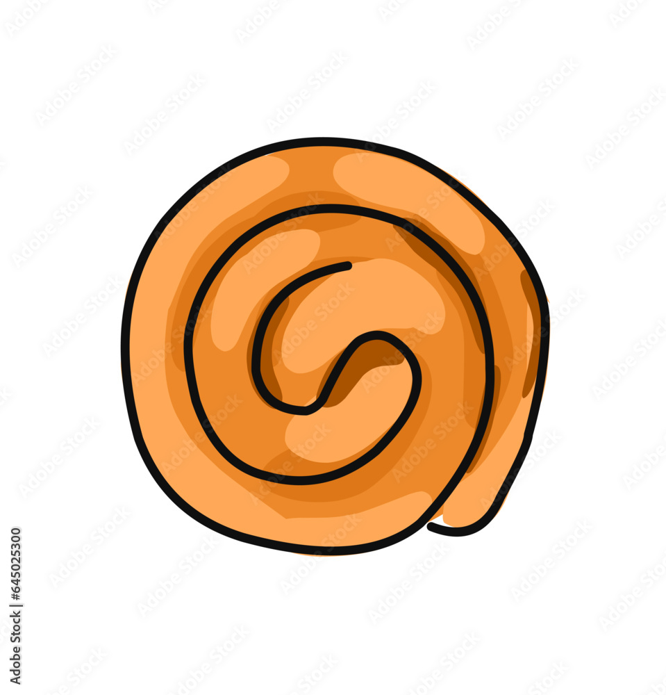 Obraz premium one continuous line drawing of Bosnian Cuisine on white background