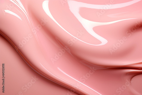A stunning pink abstract composition featuring glossy waves and vibrant colors. This image is perfect for fashion and design projects, adding a touch of glamour and creativity.