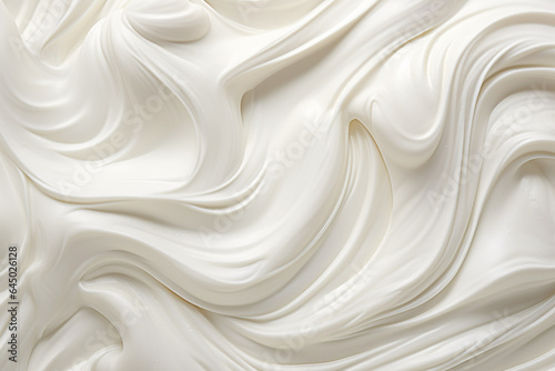 A visually appealing abstract composition featuring milky waves. This image is perfect for dessert-related projects and adds a touch of creativity and elegance.