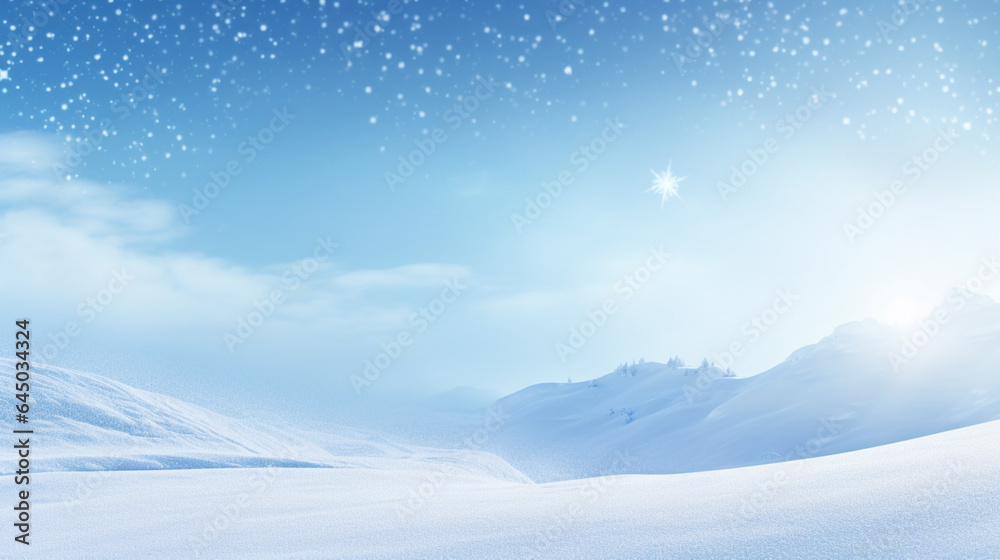 Winter snow background with snowdrifts with beautiful light Winter snow background with snowdrifts with beautiful light