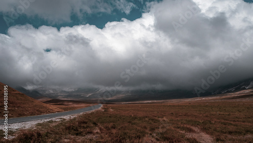 storm italy alps panorama