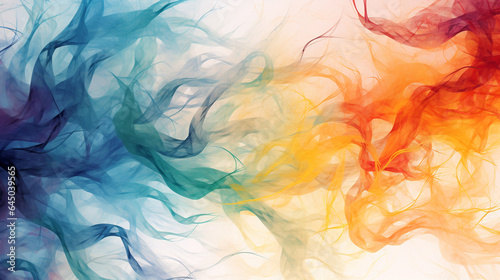 nature background abstract representation of a chaotic mind