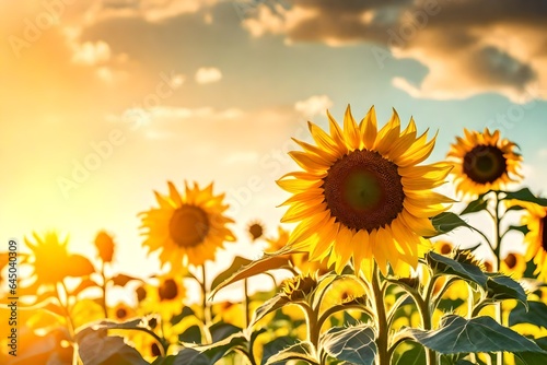 field of sunflowers © Hamza