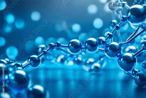 Blue molecules 
