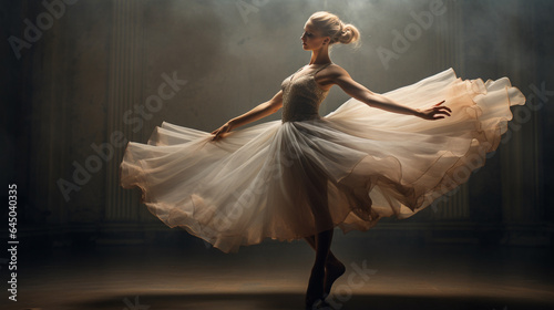 ballet dancer in tutu made with generative AI