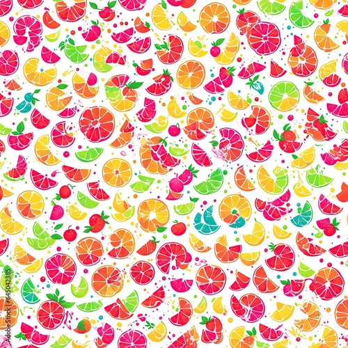 Multicolored seamless pattern.