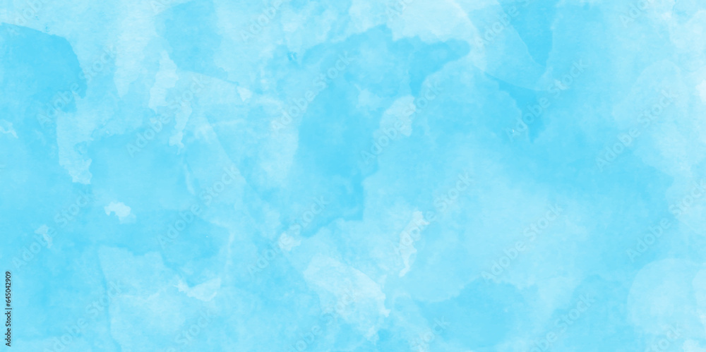 Hand painted abstract soft sky blue watercolor sky and clouds, Watercolor illustration art marble painting abstract blue color texture, Stain artistic vector used as being an element, design and card. Hand painted abstract soft sky blue watercolor sky and clouds, Watercolor illustration art marble painting abstract blue color texture, Stain artistic vector used as being an element, design and card.