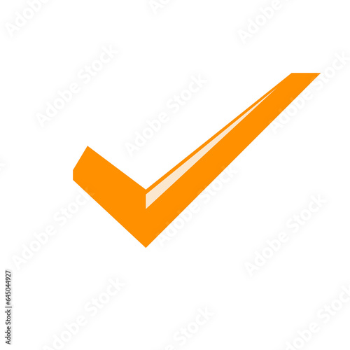 red check mark