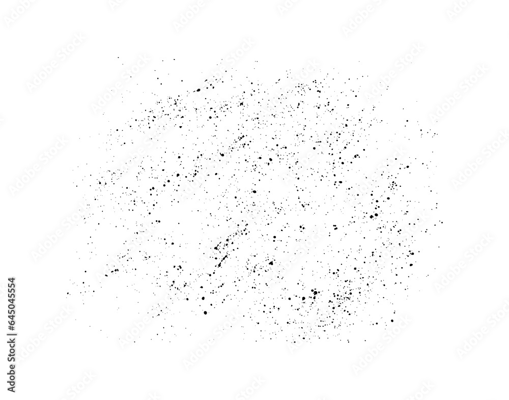 Abstract grunge texture on a white background. Dirt texture for background with paint stain effect. Textural background in black and white color.