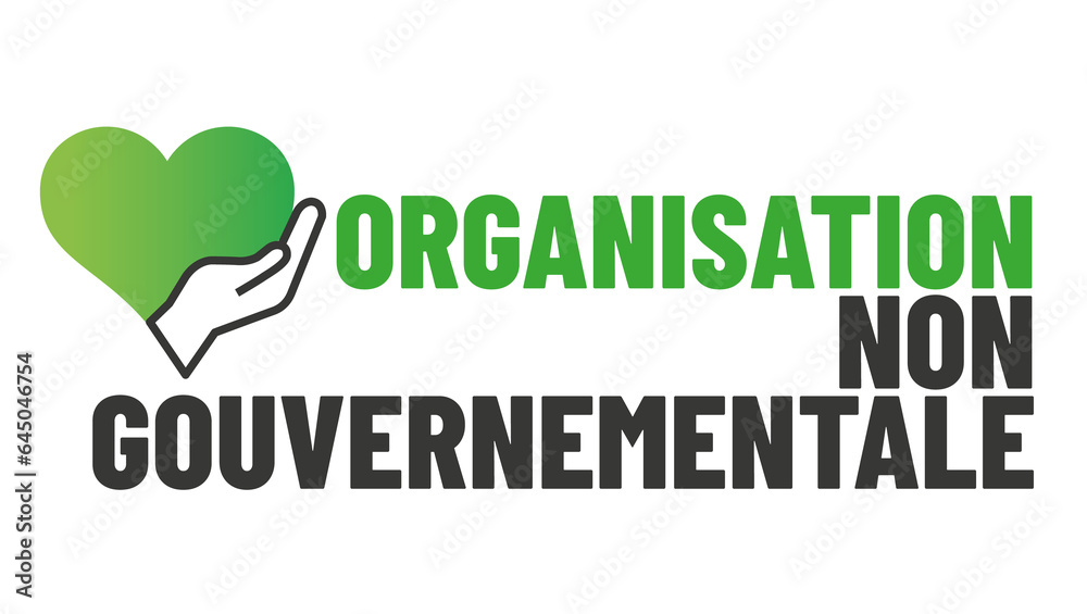 tampon ONG - organisation non gouvernementale tampon ONG - organisation non gouvernementale