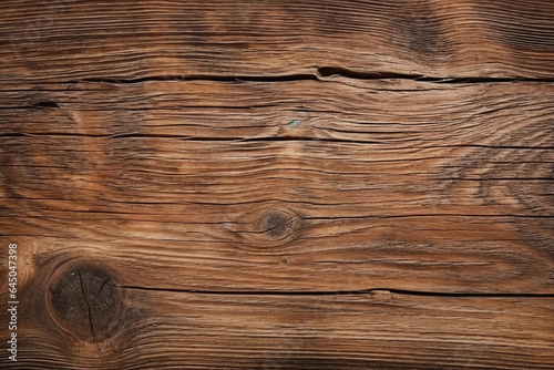 Dark brown wooden plank background wallpaper Generative AI picture