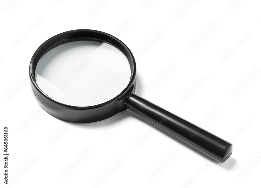 Magnifier isolated on white background Magnifier isolated on white background
