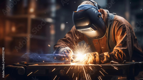 portrait of a welding guy  © Johannes