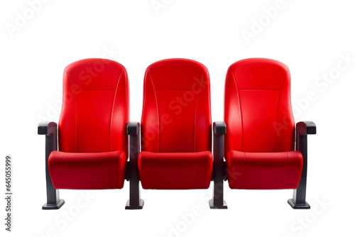 Seats isolated on a transparent background, Generative Ai