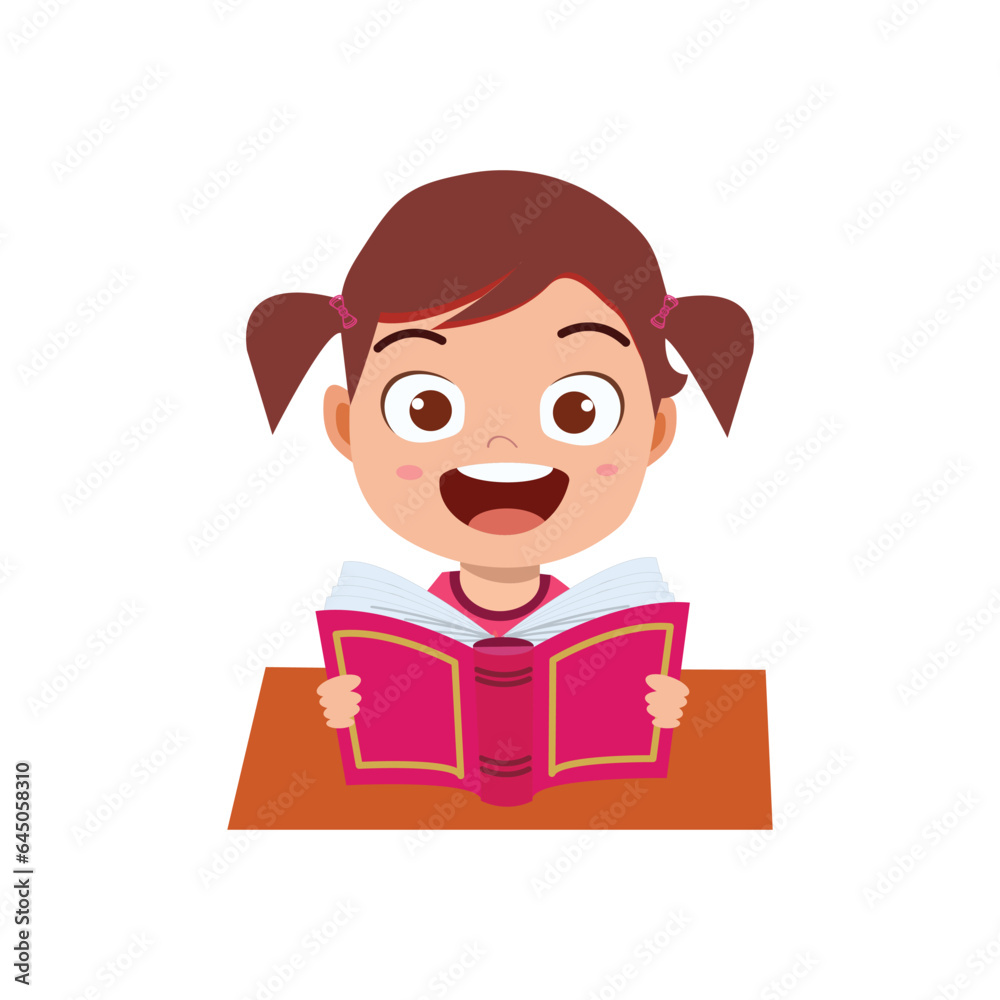 happy cute kid boy study with smile, happy cute kid girl study with smile, vector illustration of kids happy cute kid boy study with smile, happy cute kid girl study with smile, vector illustration of kids