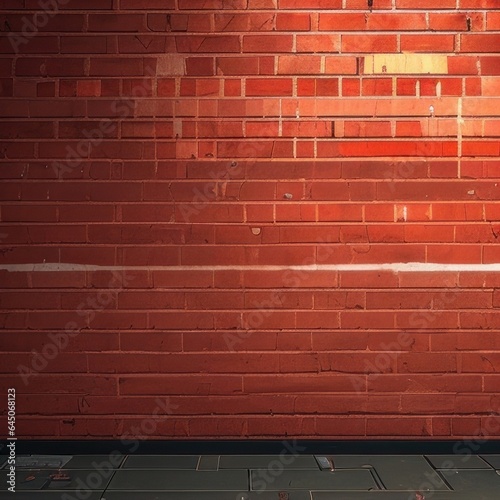 Brick wall texture.