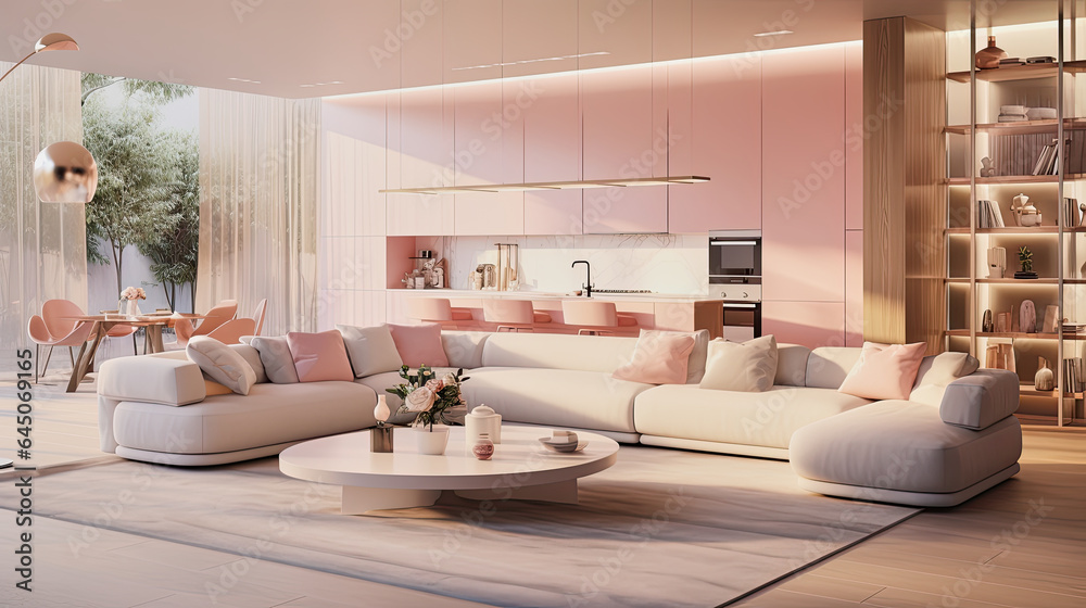 modern living room in an apartment with an open living concept modern living room in an apartment with an open living concept