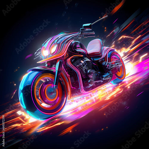 Cyber Punk Motorcycles