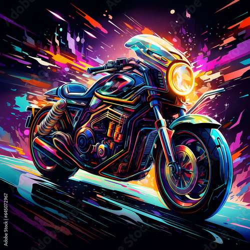 Cyber Punk Motorcycles