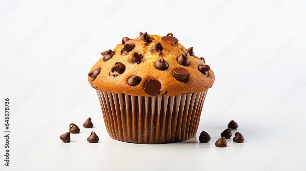 An image of a cupcake in the center of a white background. An image of a cupcake in the center of a white background.