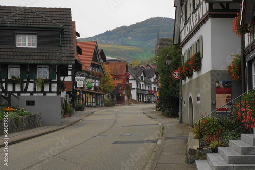 The Village of Sasbachwalden in the Black Forest, Verwaltungsgemeinschaft Achern, Ortenaukreis, Regierungsbezirk, Freidburg, Baden-Wurttemberg, Germany
