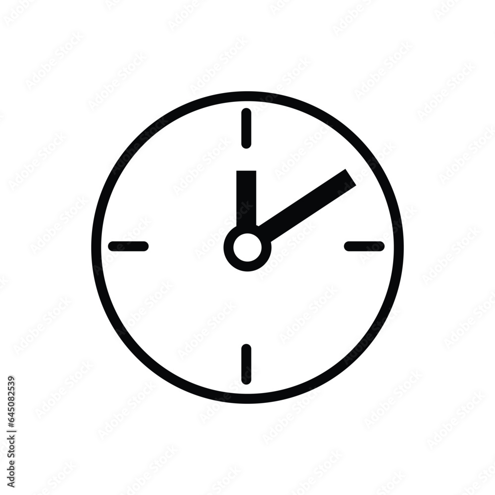 clock icon design, illustration design clock icon design, illustration design