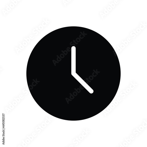 clock icon design, illustration design
