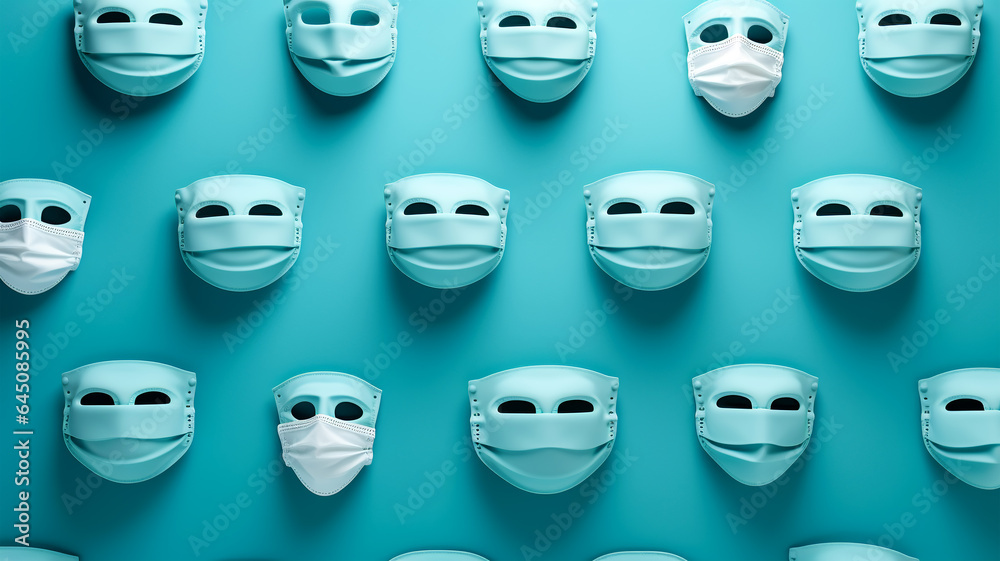 Medical mask, respiratory protection against viruses Medical mask, respiratory protection against viruses