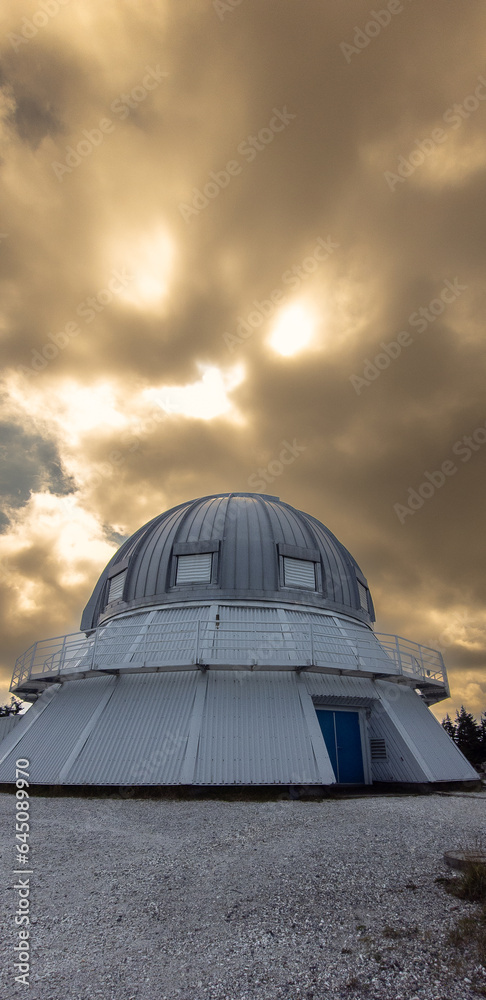 Observatory on the summit of Mont Mégantic in Quebec, Canada